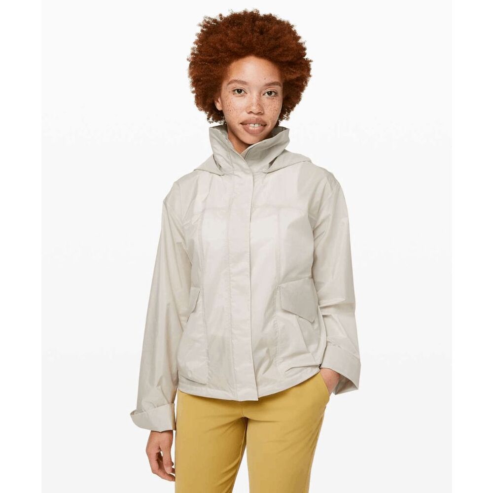 Lululemon Athletica Silverstone Feel The Ease Full-Zip Up Jacket Women's Size 10